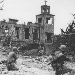 Marines Hunt Japanese Sniper Shuri Castle Okinawa 1945