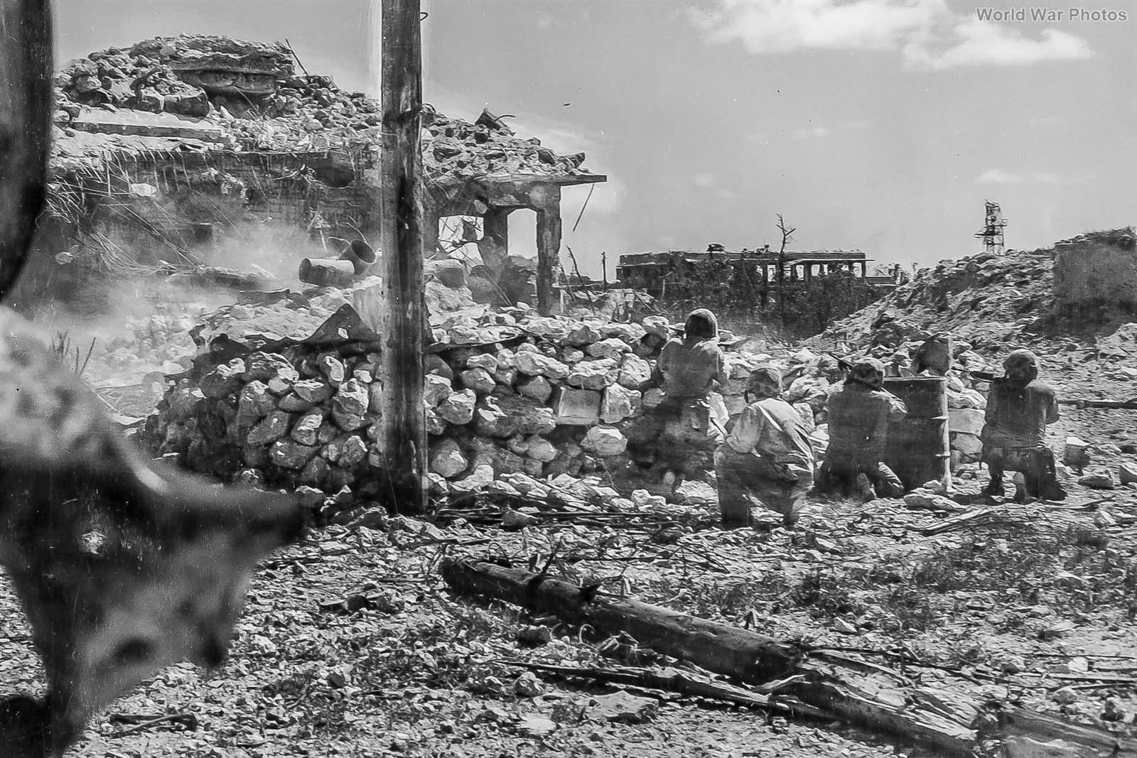 1st Marine Division Fighting for the Peleliu Airfield