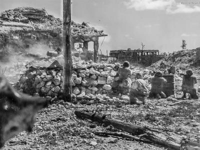 1st Marine Division Fighting for the Peleliu Airfield