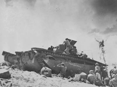 Marine Corps LVT(A)1 The Bloody Trail Peleliu