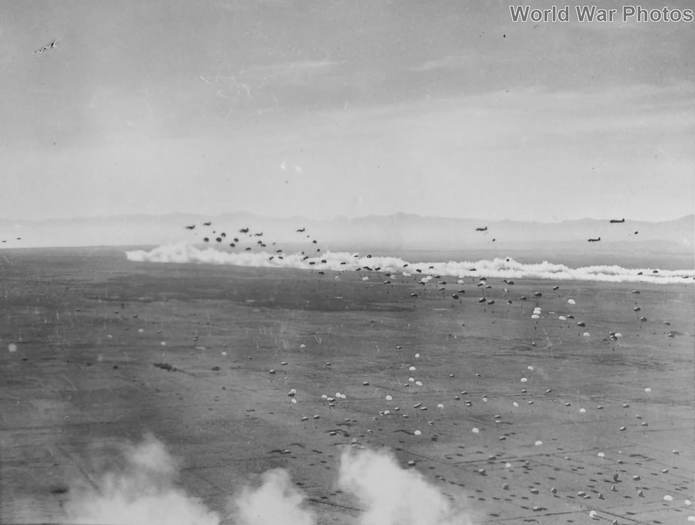 511th Parachute Infantry strike japanese Appari airfield June 25, 1945