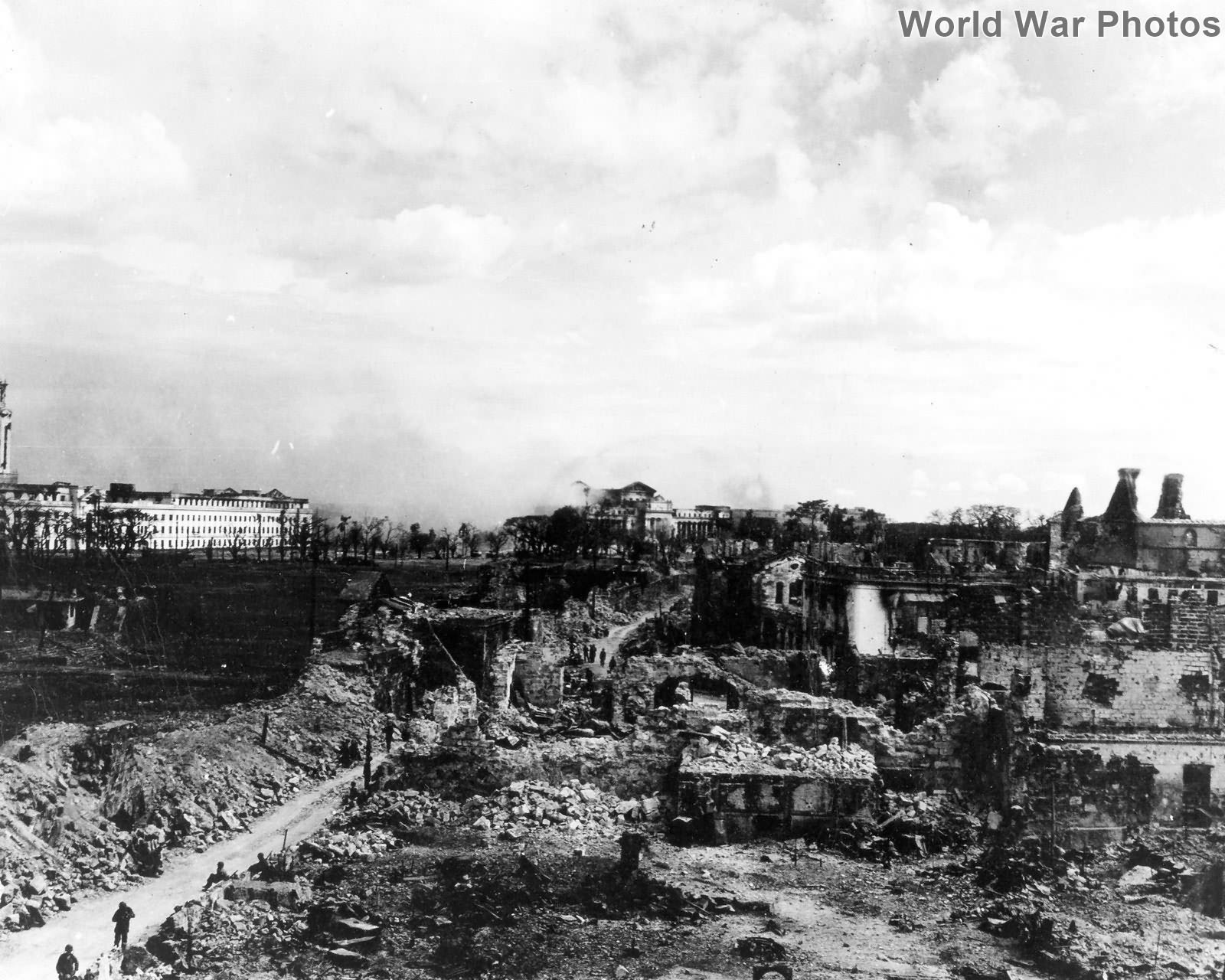 The Ruins of Manila after the Battle for the Philippine Capital March 45 2