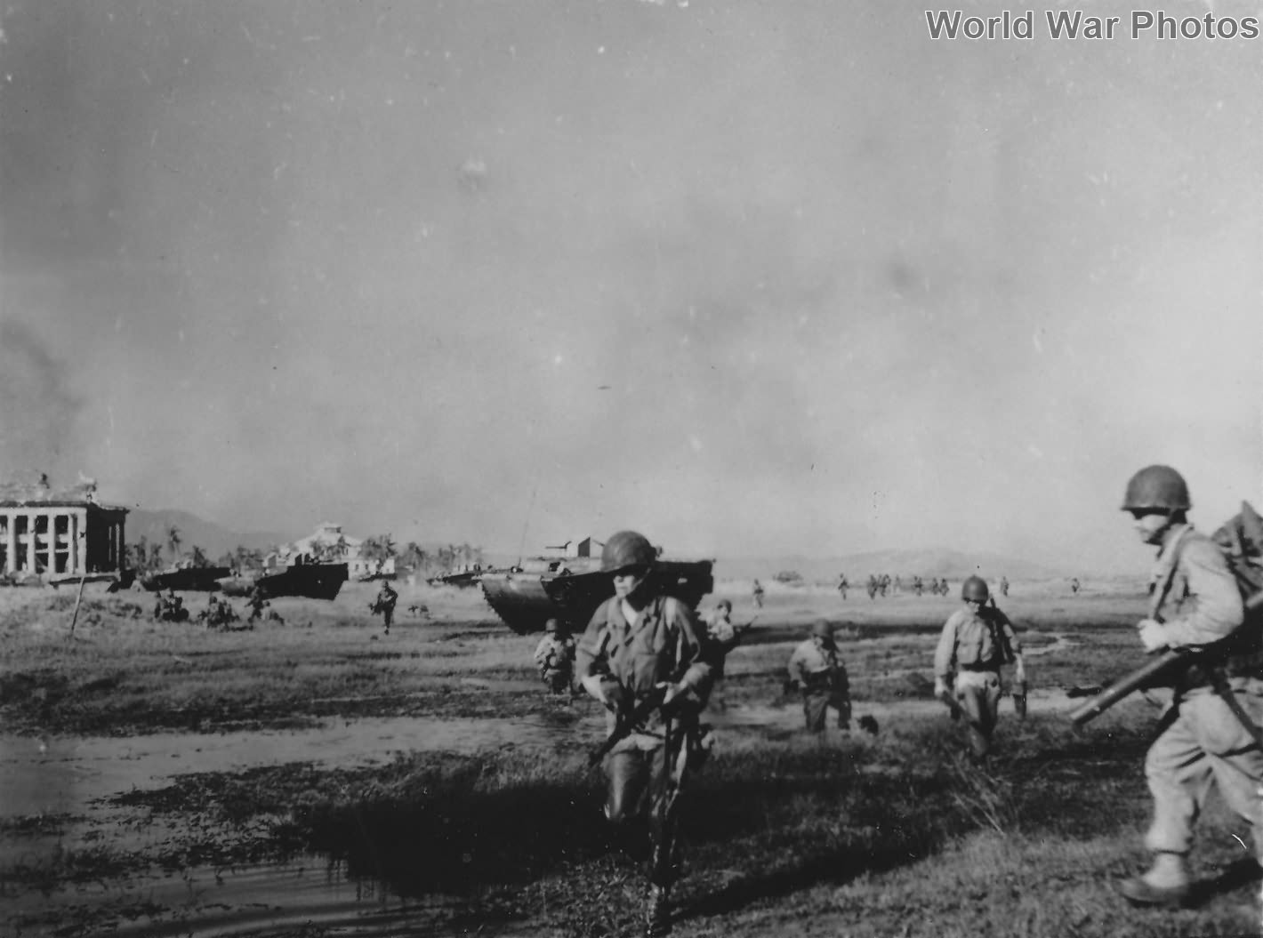US Army Lingayen Beach, Luzon 12 January 1945
