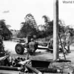 U.S. Army 40th Infantry Division 57 mm Gun M1 in action
