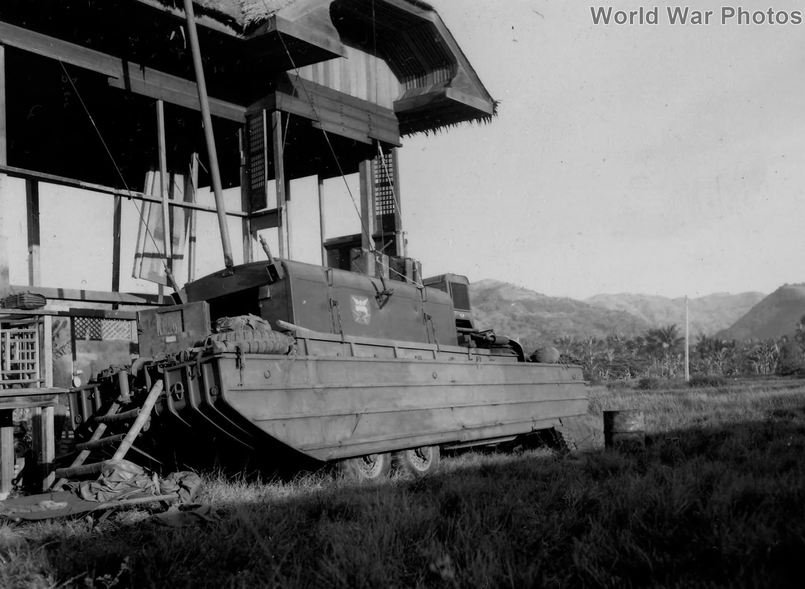 DUKW on cebu used as mobile radio command center