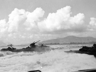 LVT’s heading for shore The 2nd and 4th Marine Division Saipan 15 June 1944