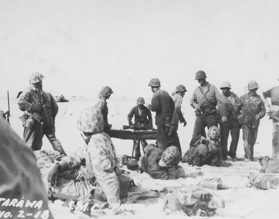 Marines Battle of Tarawa Beach