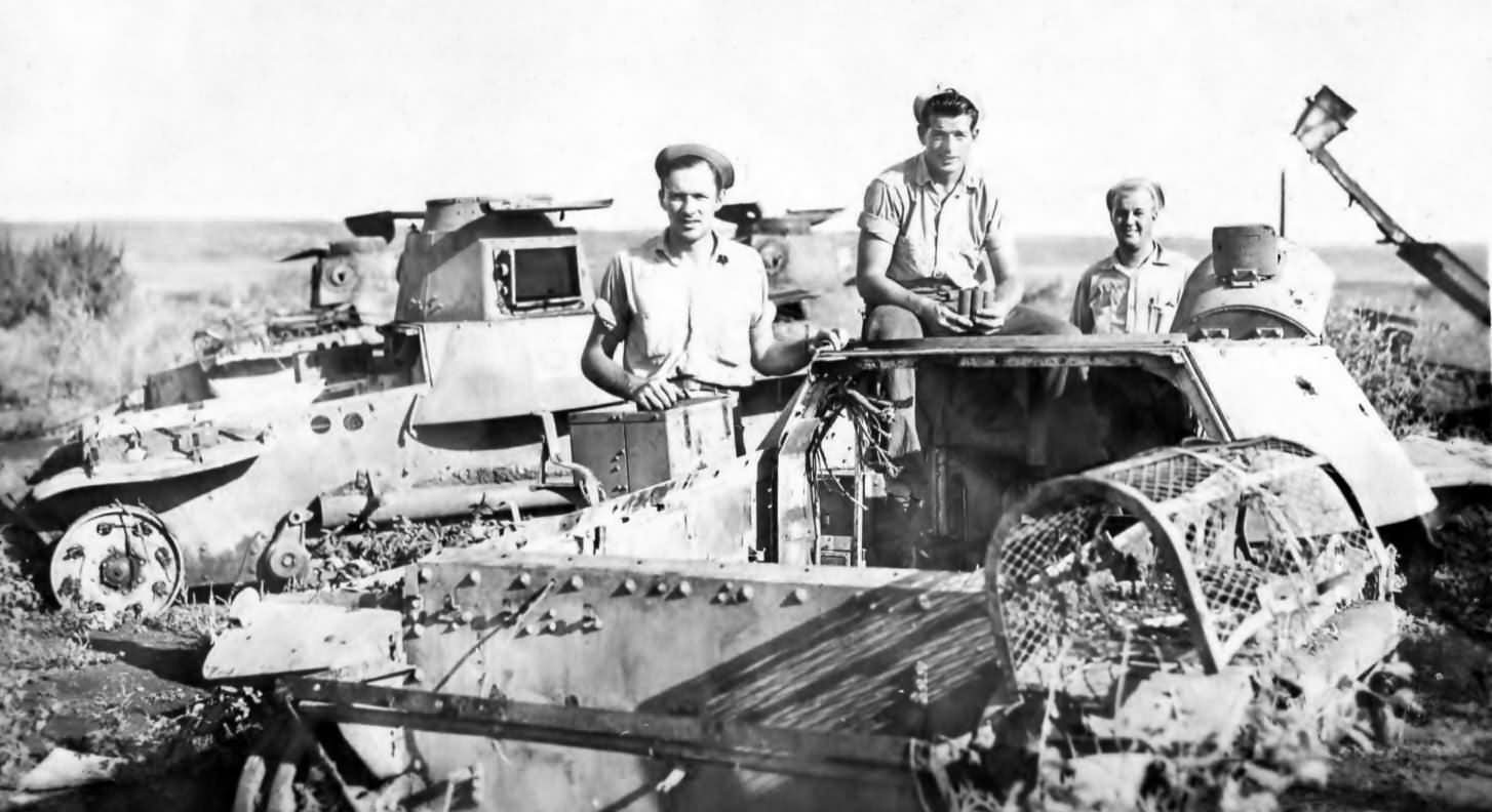 Destroyed Japanese Tank Tinian