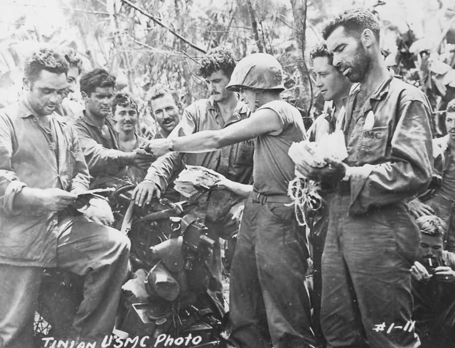 US Marines Battle of Tinian 1944 5