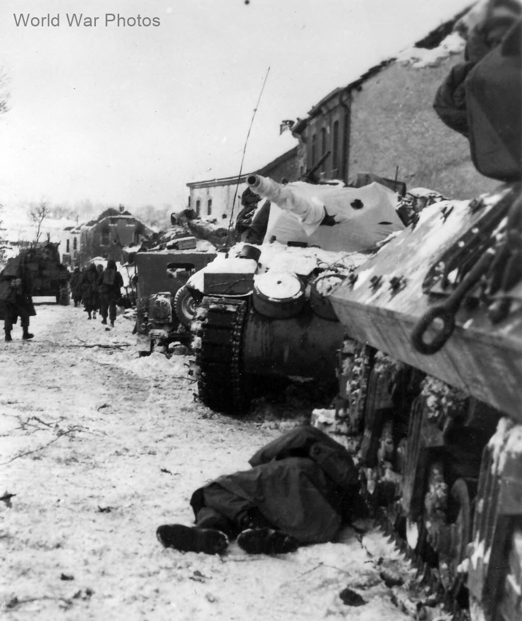 Battle of the Bulge – Killed Colonel by his M10