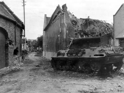 KO M10 Wolverine of the 803rd Tank Destroyer Battalion Übach Germany 1944