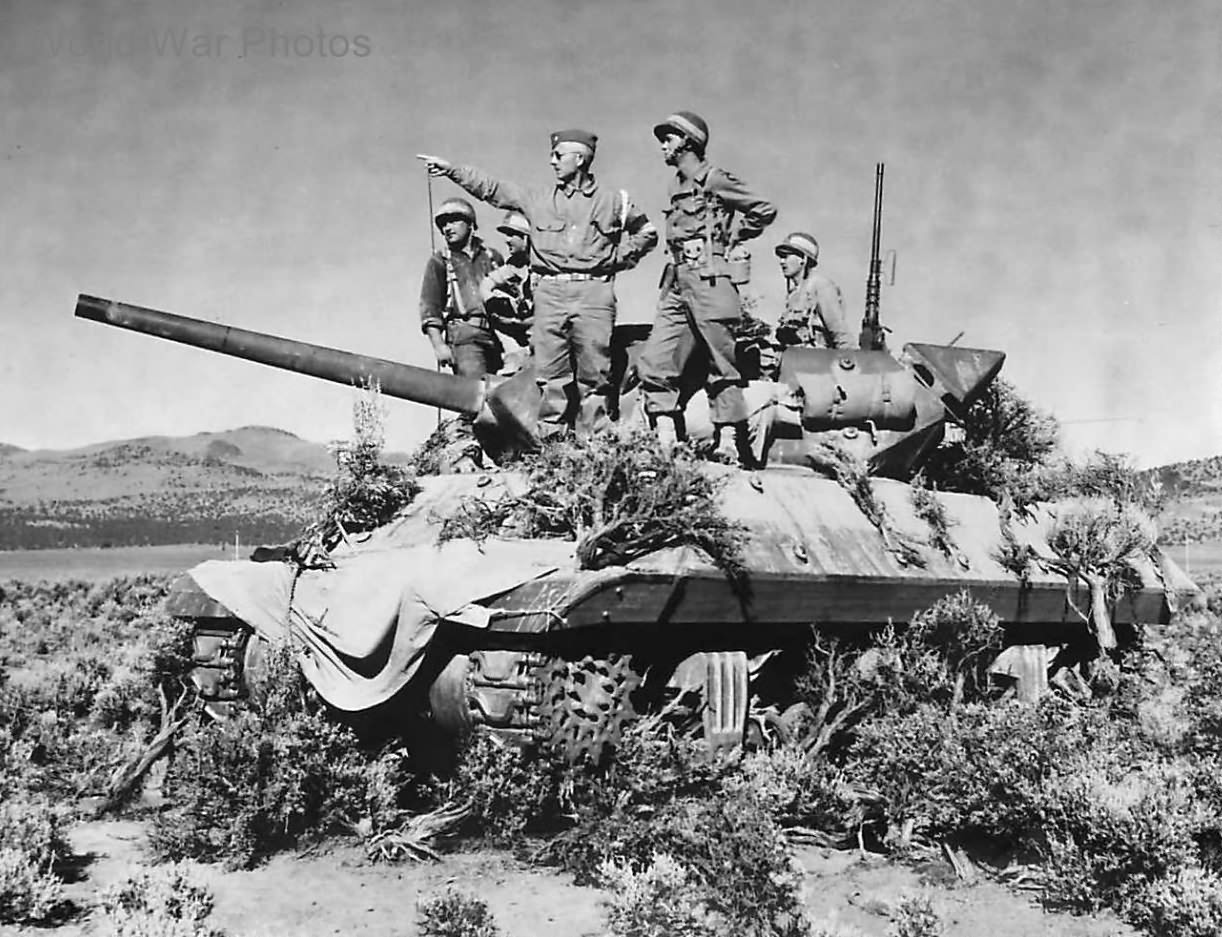 M10 during IV Corps Maneuvers in Oregon ’43