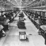 M10 And M4 Tanks On Production Line At Ford Plant 1943