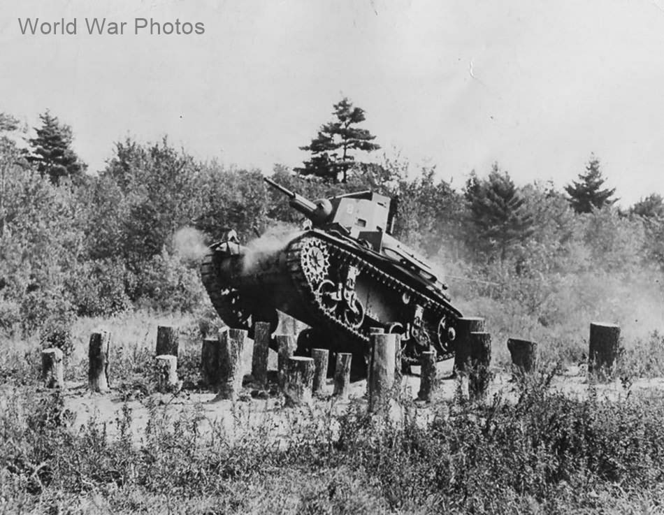 1st Division testing M2A4 tank at Fort Devens, Massachusetts