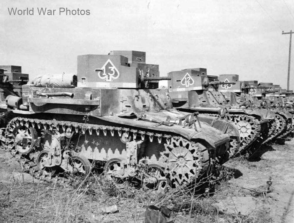 M2A2 tanks, South Carolina 16 October 1941