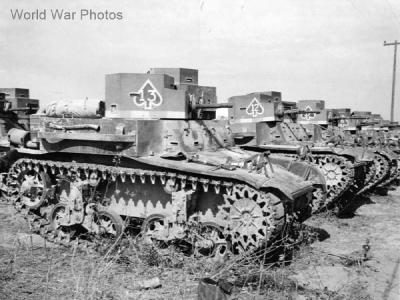M2A2 tanks, South Carolina 16 October 1941