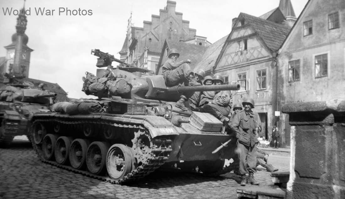 Light Tank, M24 somewhere in Germany 1945