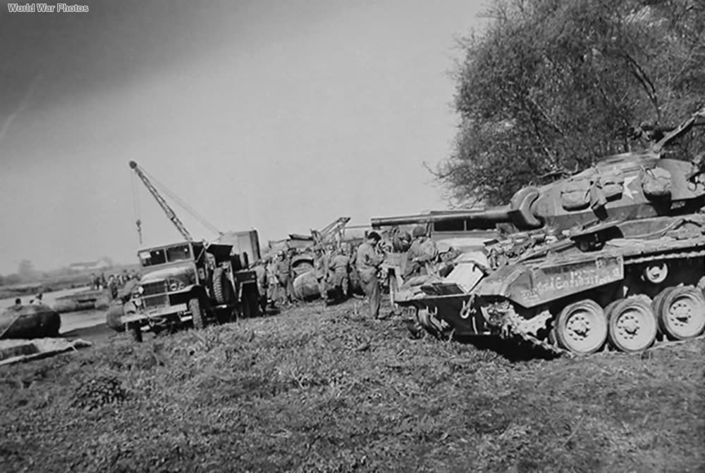 M24 at Werkleitz 16 April 1945