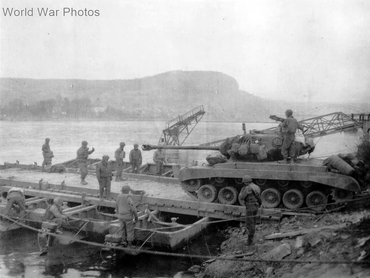 M26 Pershing at Remagen