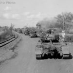 M26 Pershing tanks of the 9th Army