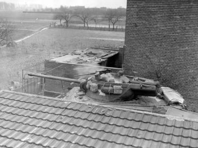 M36 35th Infantry Division 654th TD Battalion in Oberbrauch Germany 1945