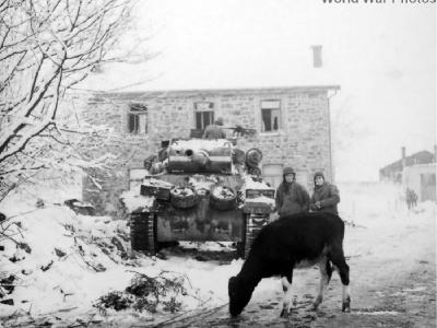 M36 in the Ardennes, 1945