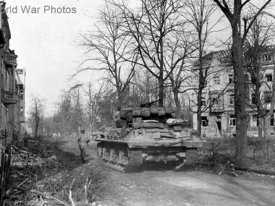 M36 in Julich, Germany 24 February 1945
