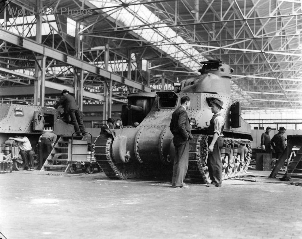 M3 Lee at Detroit Tank Plant
