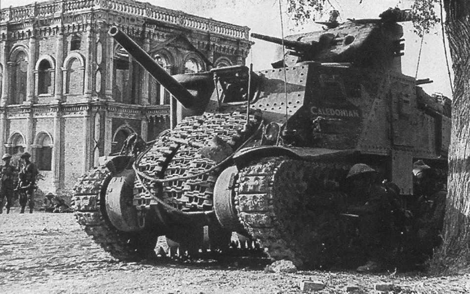 M3 Lee tank „Caledonian” of „C” Squadron, 150th Rgt RAC in Burma