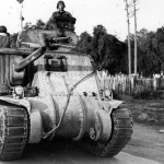 US 1st Armored Division M3 Lee at Tabourka North Africa 1942