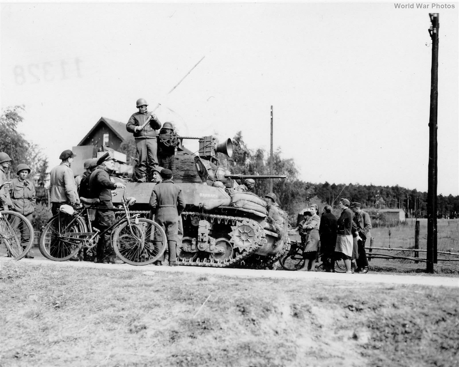 M5 PsyOps Track Apollensdorf | World War Photos
