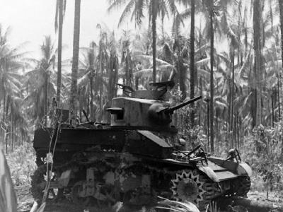 Australian M3 Stuart New Guinea