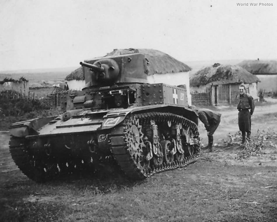 Hungarian M3A1 Stuart
