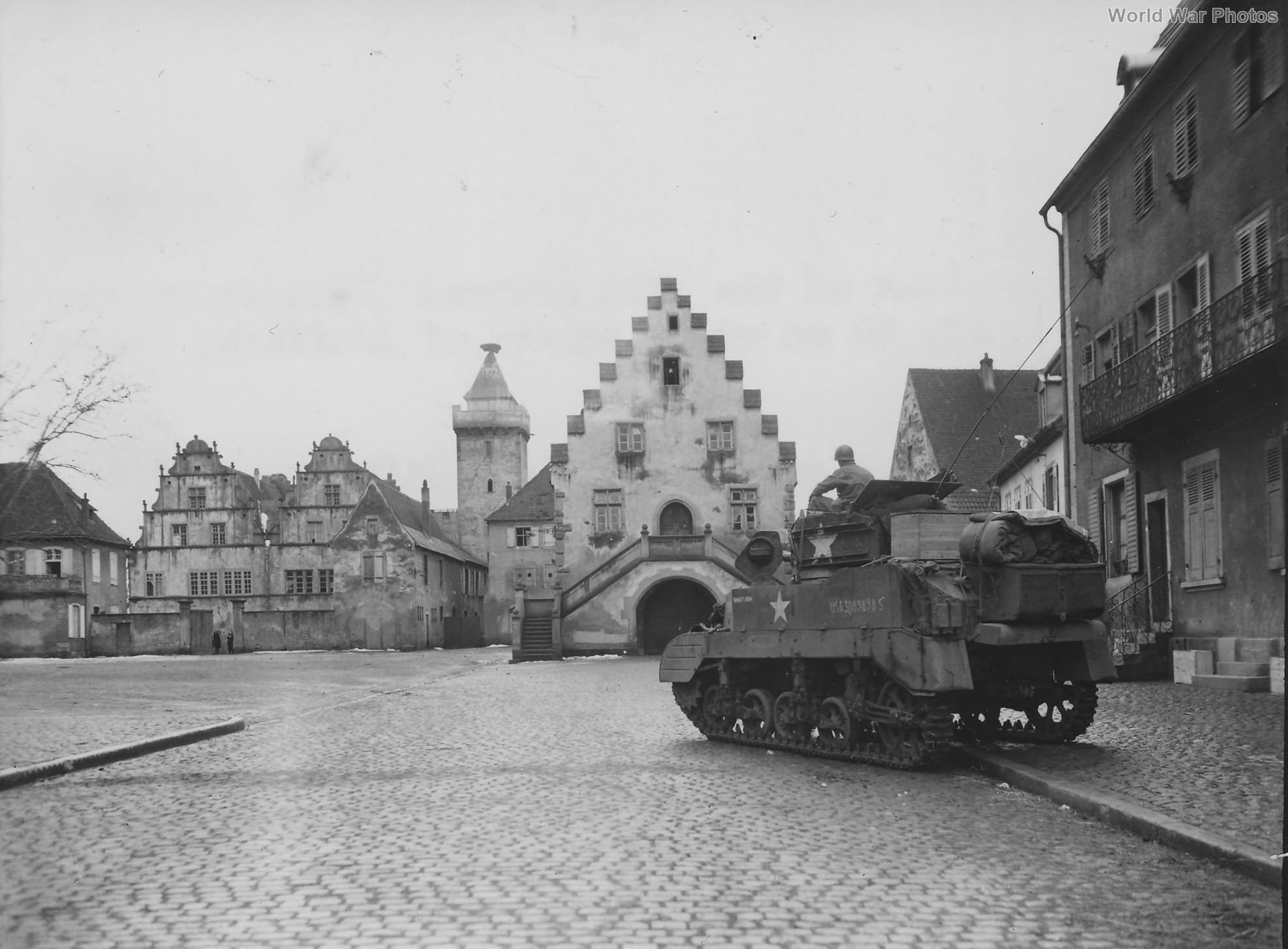 M5A1 „Shanty Irish” of 12th AD Rouffach, France, February 1945