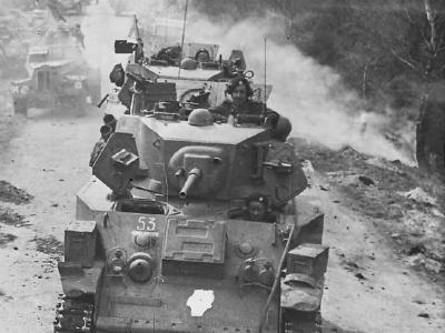 British Stuart VI Germany April 13, 1945