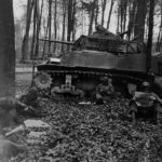 M5A1 of the Armored Division Germany 1945