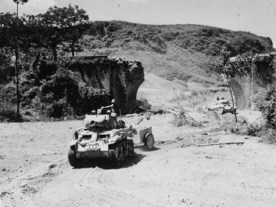 1st Armored Division M8 75mm HMC Pago Veiano Italy June 1944