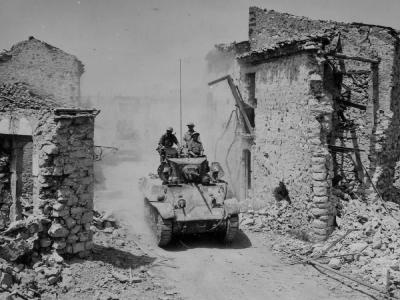 1st Free French Motorized Infantry Division M3A3 Stuart San Andrea Italy 1944