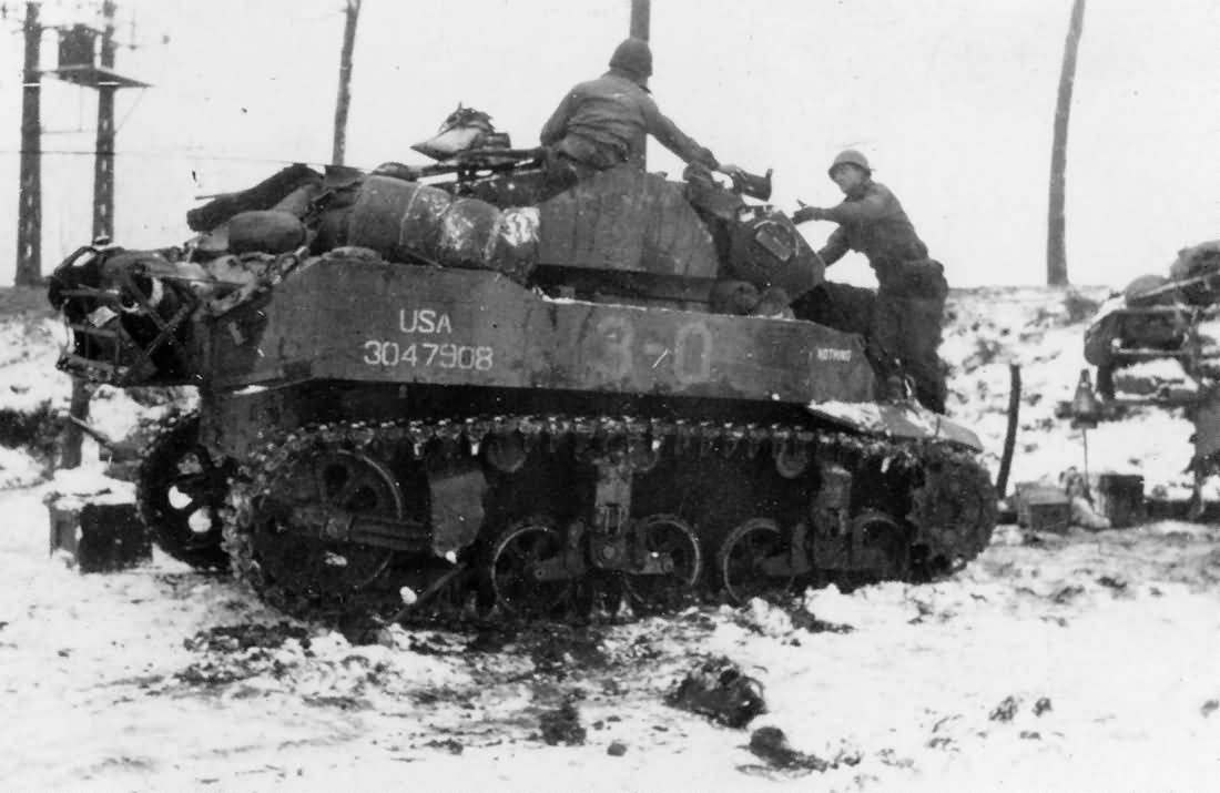 M5 Stuart January 1945