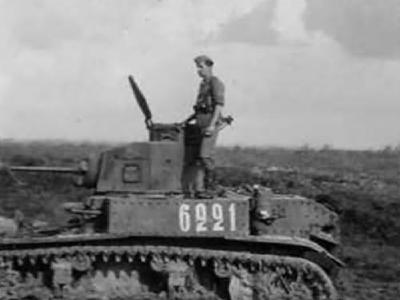 Russian M3 Stuart tank 6221