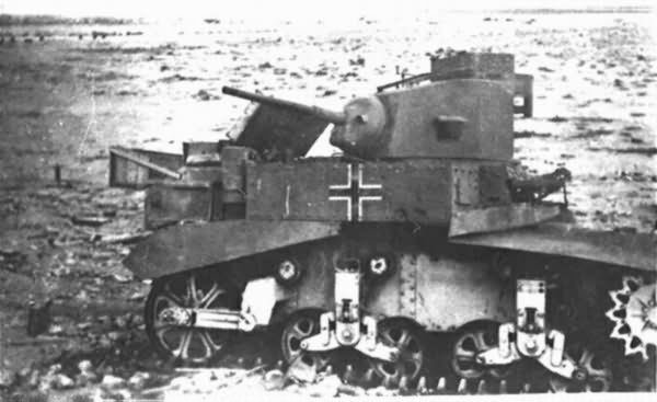 German M3 Stuart tank 4