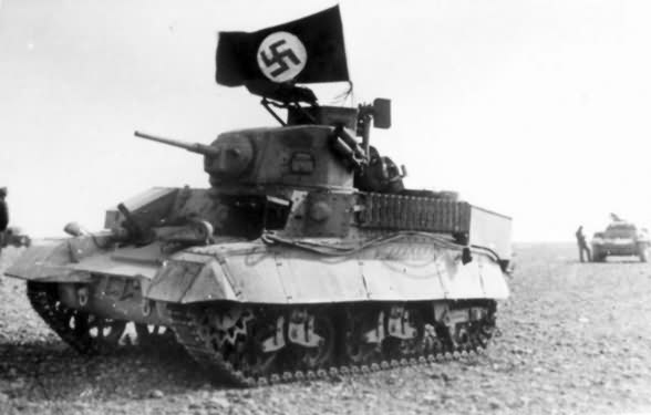 German M3 Stuart tank