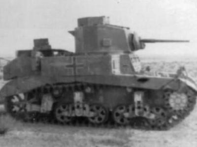German M3 Stuart tank 6