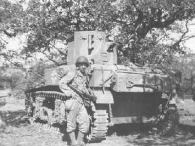 German M3 Stuart tank 18