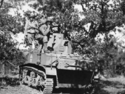 German M3 Stuart tank 3