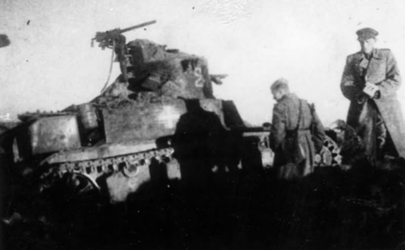 Lend Lease Soviet M3 Stuart 21