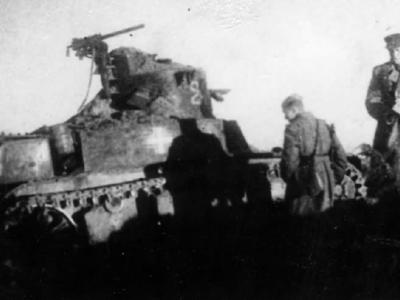 Lend Lease Soviet M3 Stuart 21