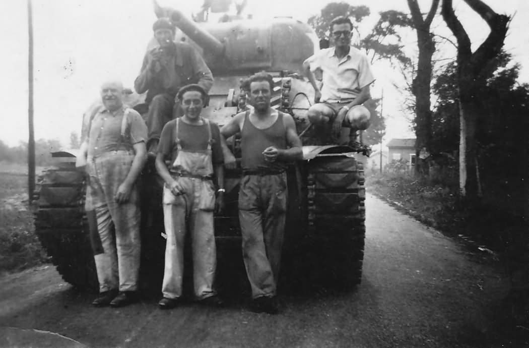 M4 Sherman Battle of France 1944