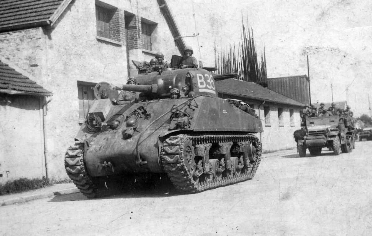 M4 Sherman tank B35
