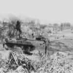 M4A2 Sherman 4th Marine Tank Battalion In combat on Saipan 1944